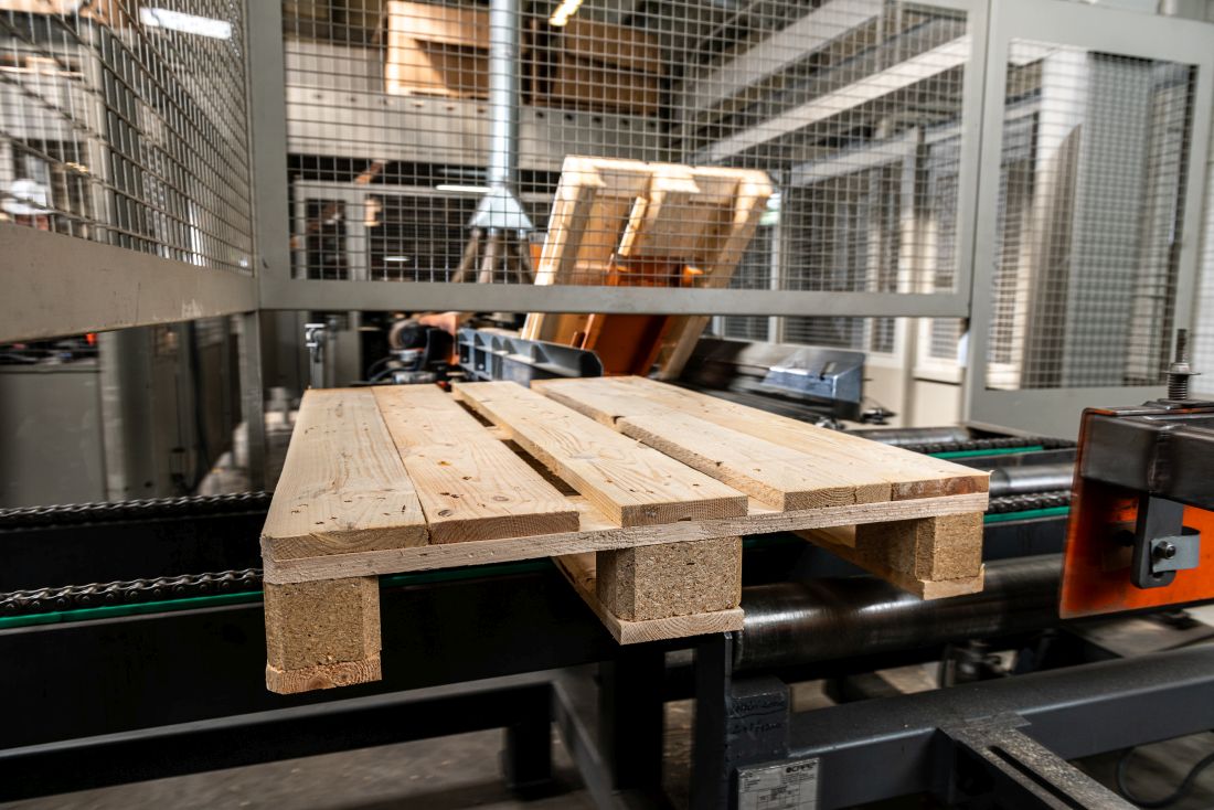 Pallet production with the support of EU Golden Pallet